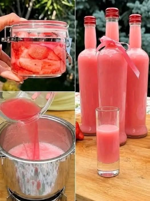 🍓 Sparkling Strawberry Pink Lemonade (Hydrating + Summer Cooling Refreshment)