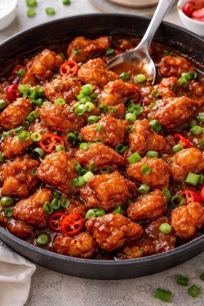 ππ₯ Air Fryer Spicy Chicken Manchurian