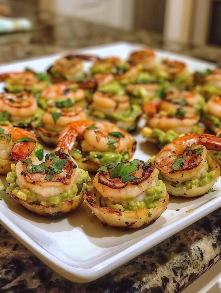 🦐 Guacamole Shrimp Bites
