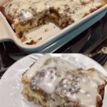 Vegan Cinnamon Roll Cake 🍥✨