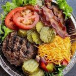 🍔 High Protein Burger Bowl (No Bun!) (Low-Carb + Muscle-Fueling Favorite)