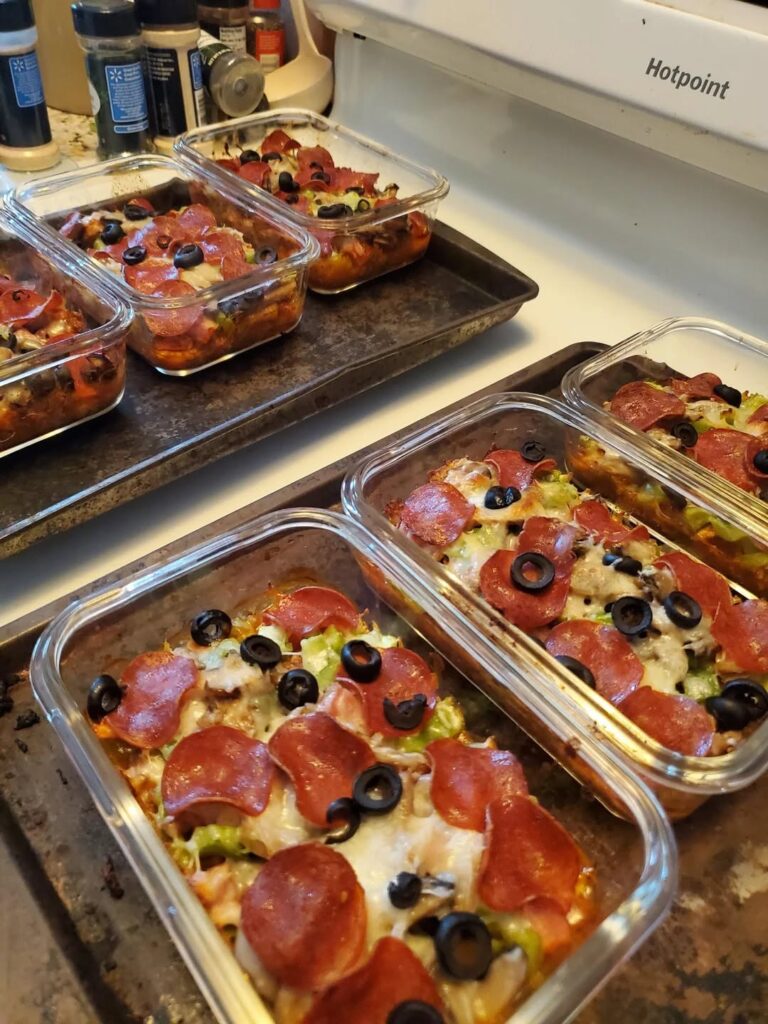 High Protein Pizza Bowls 🍕💪