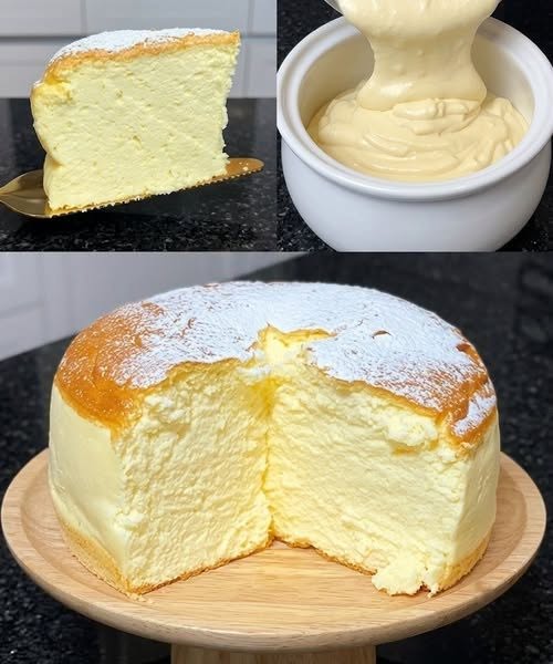 ☁️ Vegan Healthy Cloud Cake with Plant-Based Protein