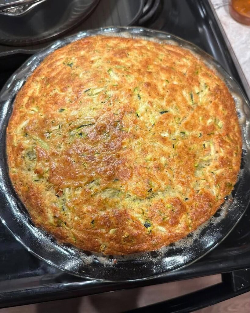 Zero Point Delicious Crustless Zucchini Pie (High-Protein, Low-Calorie & Healthy)