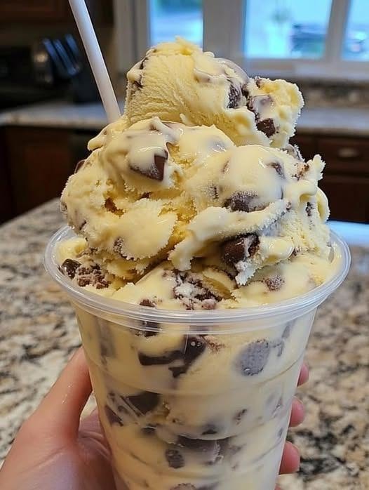 Easy High-Protein Chocolate Chip Ice Cream Recipe (Low-Carb & Sugar-Free)
