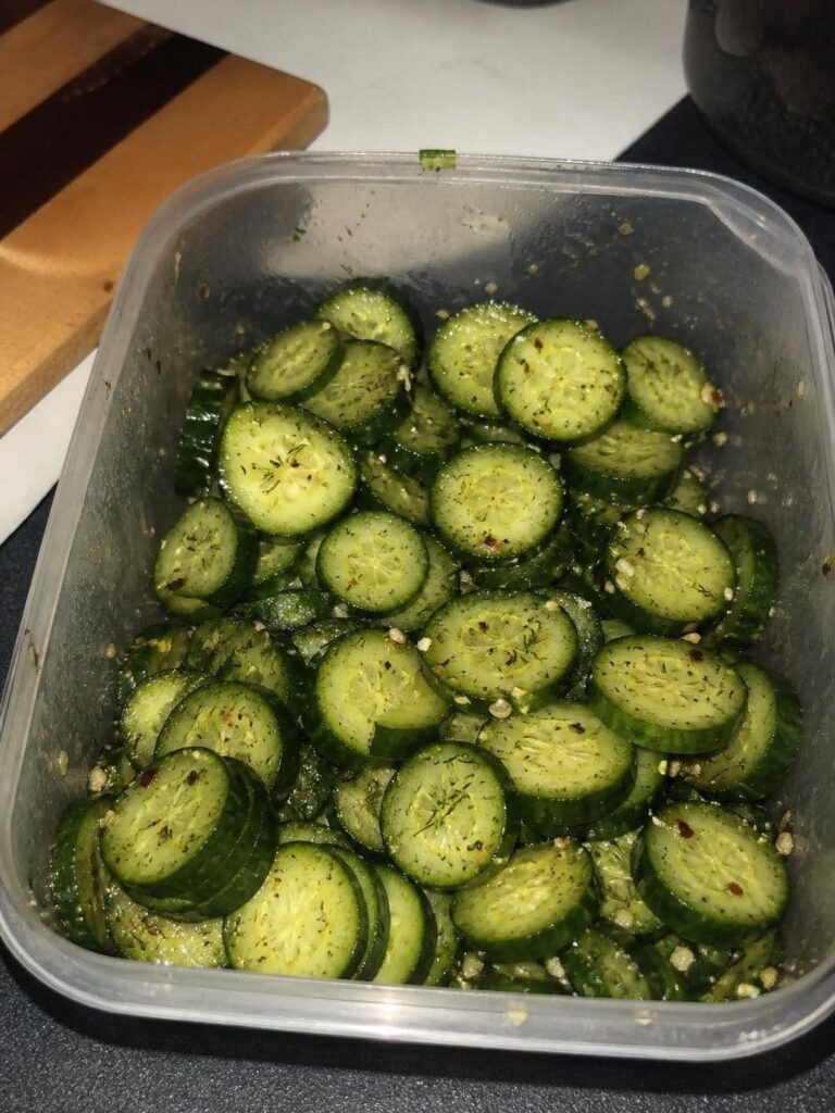 π₯ Healthy & Spicy Cucumber βBangβ Salad
