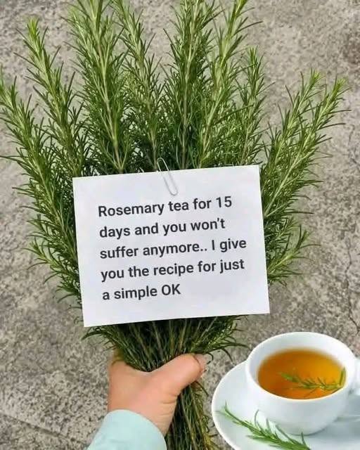 Rosemary Tea Recipe for Muscle & Joint Comfort