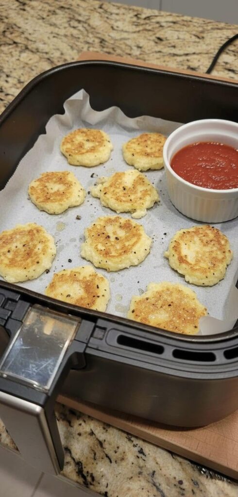 Air Fried Cottage Cheese Nuggets
