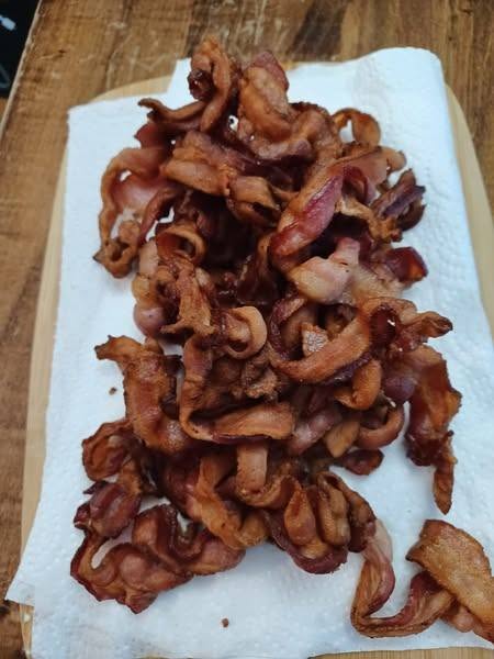 🥓 Crispy Air Fryer Bacon (Easy & Mess-Free)