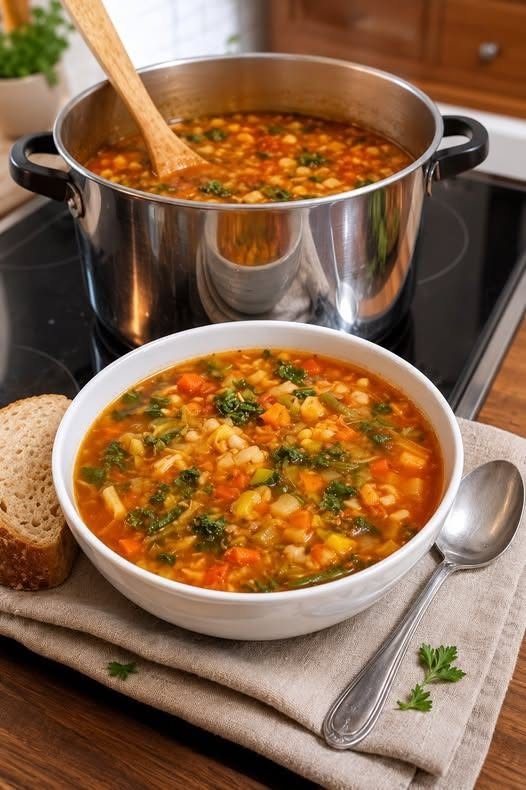 π² Chicken Vegetable Soup