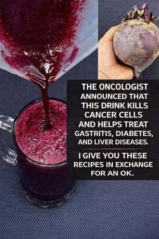 Fresh & Healthy Beetroot Juice.
