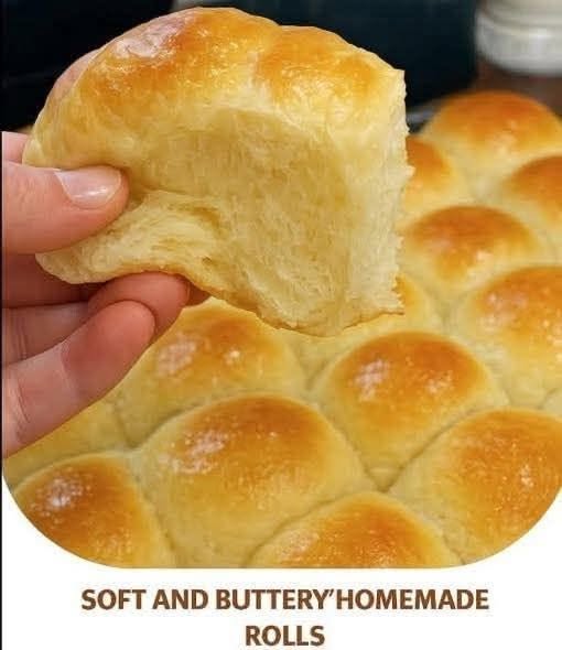 Soft & Buttery Homemade Rolls