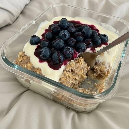 Blueberry Oatmeal Breakfast