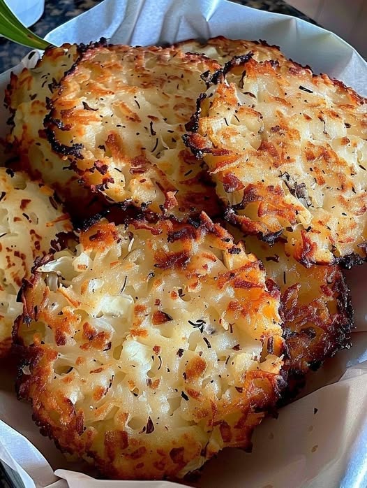 Cauliflower Hash Browns