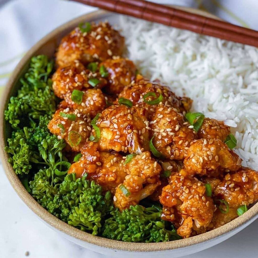 Sesame Cauliflower