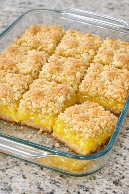 Lemon Crumble Bars