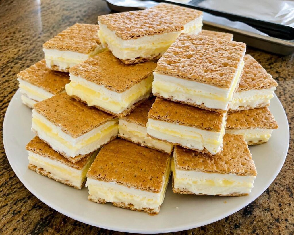 Lemon Cream Frozen S’mores (WW & Bariatric-Friendly)