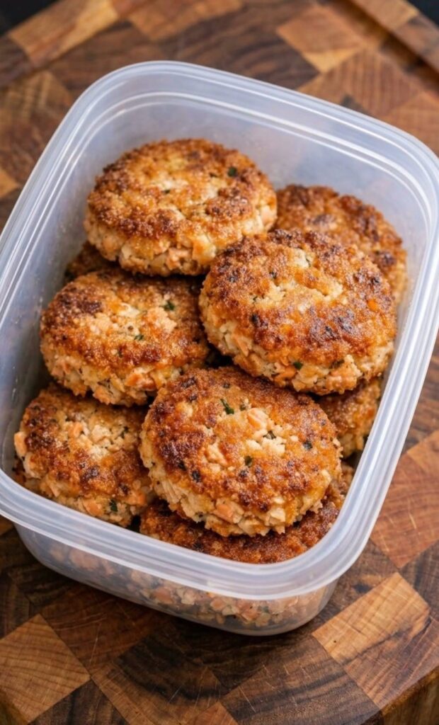 WW Air Fryer Salmon Patties (High-Protein & Zero-Carb Recipe)