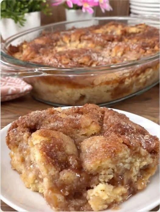 Hot Coffee Cake Apple Pie