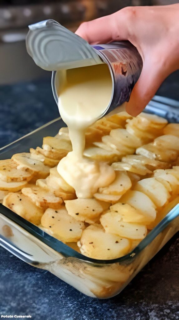 Creamy 3-Ingredient Potato Casserole