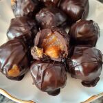 Vegan Peanut Butter Stuffed Dates