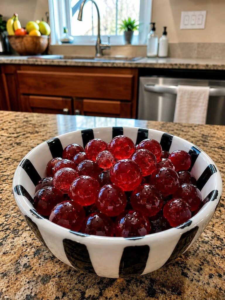 Berry Burst Pearls (Jell-O Poppers)