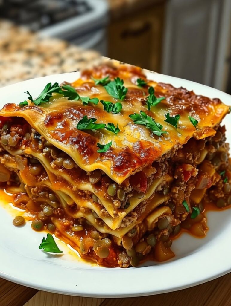 Vegan Lasagna Bolognese