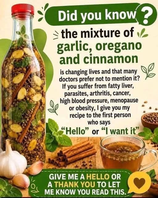 Garlic & Oregano Infusion