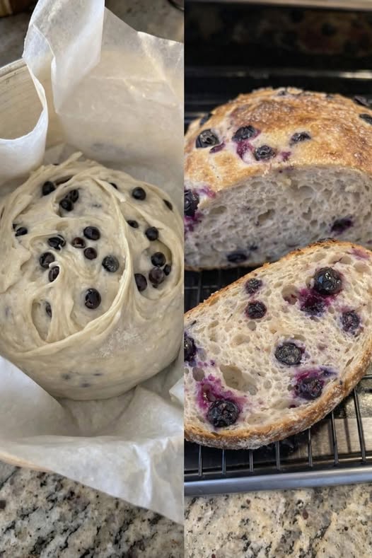 Blueberry Cream Cheese Loaf