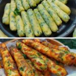 Cheesy Potato Sticks 🧀🥔