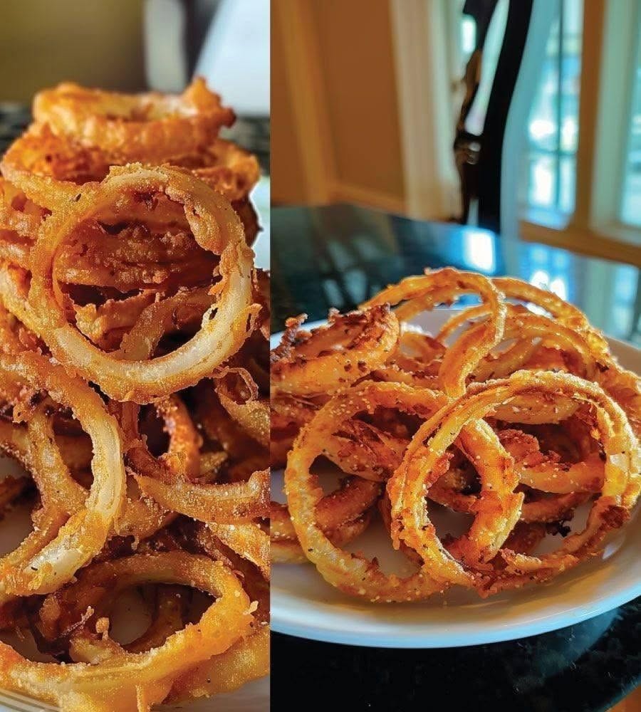 Air fryer Onion Rings (Healthy)