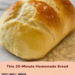20-Minute Homemade Vegan Bread