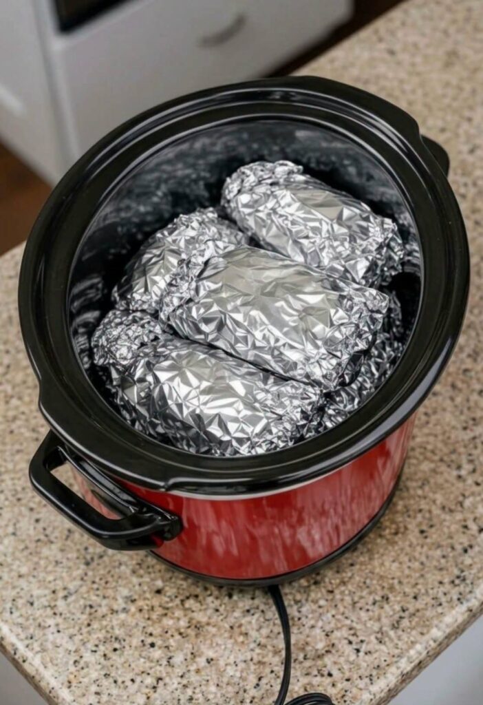 Chicken Fajita Foil Packed Packets (Healthy)