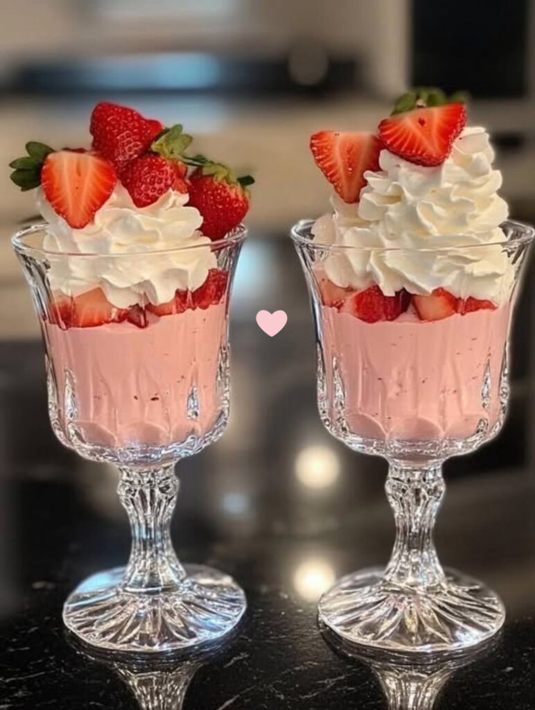 Weight Watchers Strawberry Cheesecake Mousse