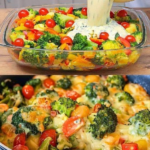 Loaded Broccoli & Vegetable Bake