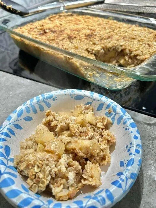 Baked Apple Oatmeal (2 Weight Watchers Points Per Serving)