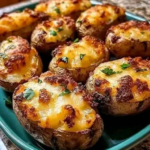 Sliced Baked Potatoes