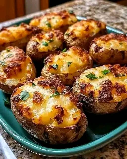 Sliced Baked Potatoes