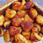 Air fryer herb-roasted baby potatoes