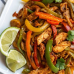 Air Fryer Chicken Fajita Veggies