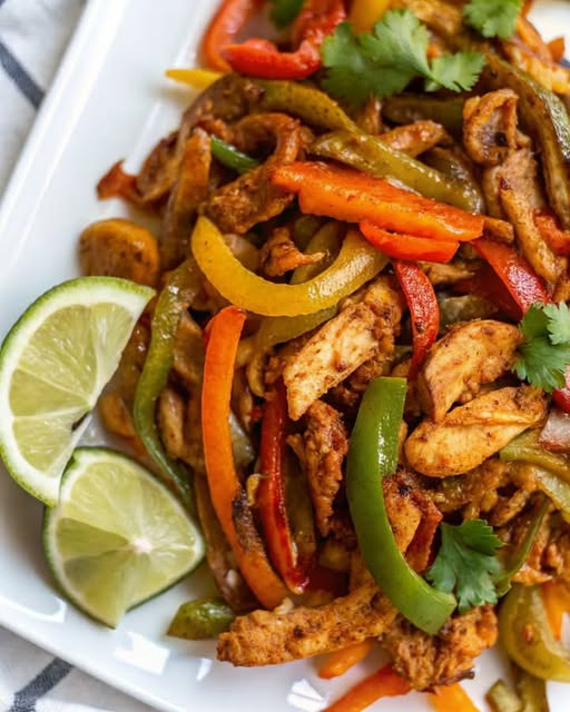 Air Fryer Chicken Fajita Veggies