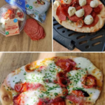 Air fryer tortilla pizza wrap