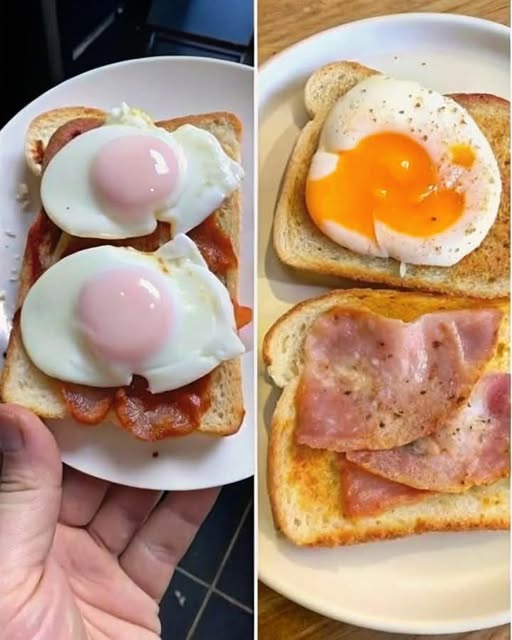 Air fryer poached eggs