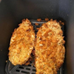 Air Fryer Parmesan Crusted Chicken