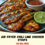 Air Fryer Chili Lime Chicken Strips