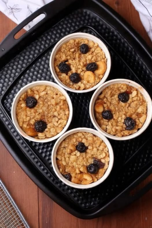 Air Fryer Baked Oats