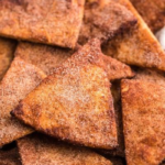 Air Fryer Cinnamon Sugar Tortilla Chips