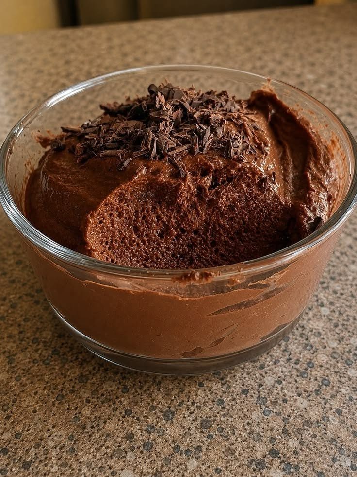 Vegan 3-Ingredient Double Chocolate Mousse