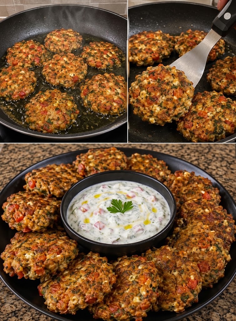 Mediterranean Greek Tomato Fritters