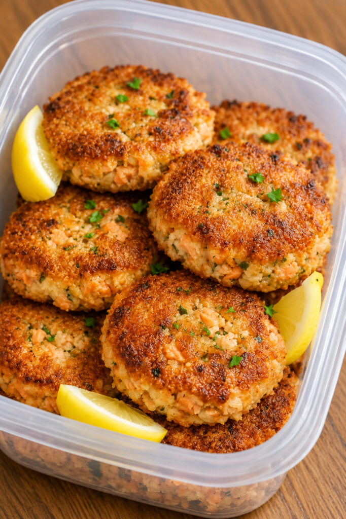 Easy Low Carb Salmon Patties